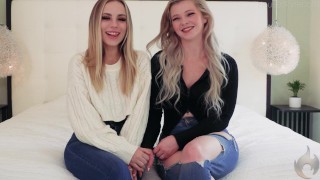 Anna Claire Clouds and Kay Carter passionate sexual encounter